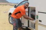 Los lavamanos portátiles mejoran el lavado de las manos en el sur de África